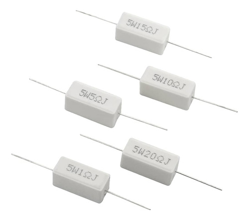 Resistencia De Potencia 5w Resistores (5 Unidades)