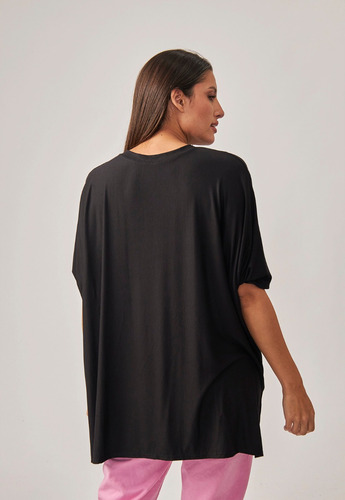 Remera Cuello V Maxi Remeron Oversized Talle Grande Especial