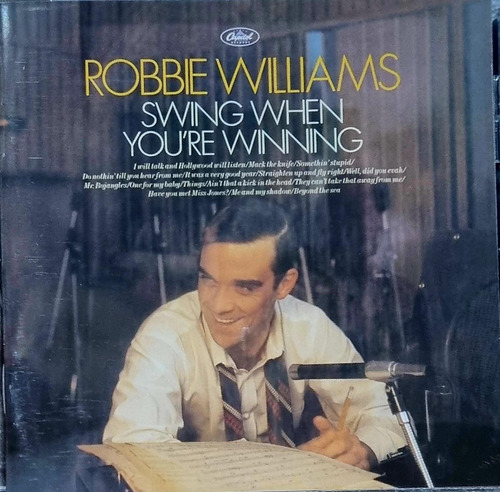 Cd Swing When You're Winning Robbie Williams Original 2001 