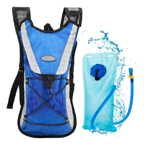 Mochila Hidratación Running Ciclismo Bolsa De Agua 2l