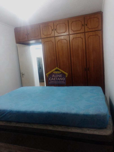 Imagem 10 de 30 de Amplo Ap 1 Dorm 50 Metro Da Praia , Aviação - Vesa011625