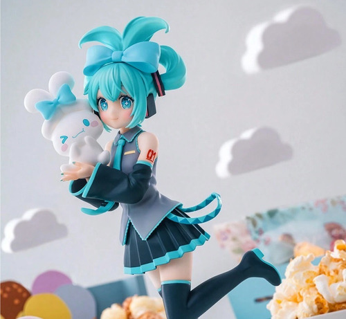 Figura Hatsune Miku Sanrio Cinnamoroll Importada