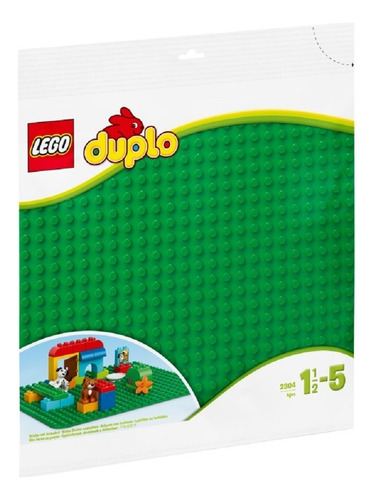 Brinquedo Lego Duplo Base De Construção Verde Grande 2304 