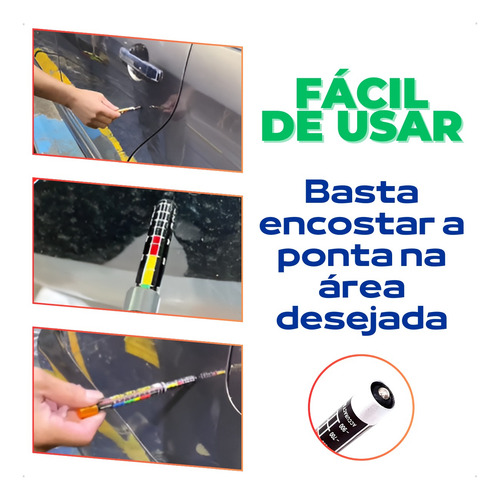 Caneta Teste Pintura Automotiva Detecta Retoques Na Lataria