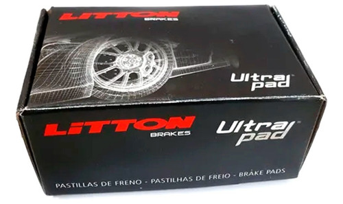 Kit Pastilla De Freno Delantera P/ Honda City Fit Desde 2009