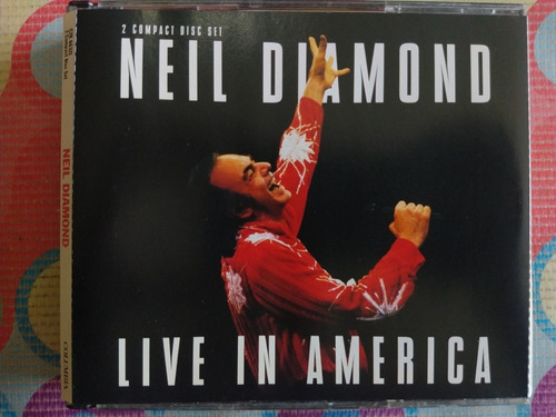 Neil Diamond Cd Live In América Imp. Usa Y