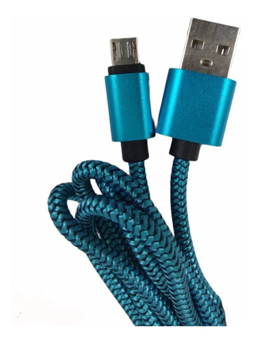 Cable De Datos Cargador Micro Usb 1.1 Metros Para Celular