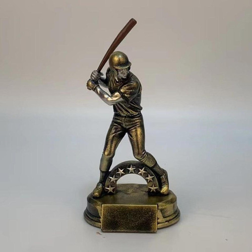 Hel Trofeo De Bateador De Béisbol, Estatua De De Niños Con