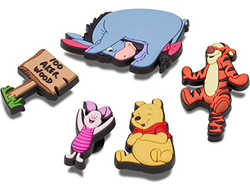 Accesorios Para Crocs De Pvc 5 Pcs. Winnie The Pooh