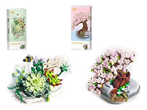 Kkxx Flowers Bouquets Kits Building Build Tree Bonsai Modelo