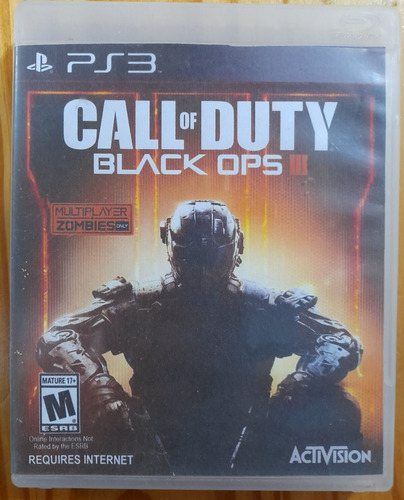 Call Of Duty Black Ops 3 Multijugador/zombis Ps3