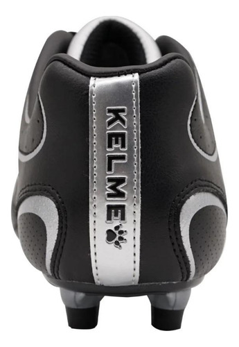 Zapatos De Fútbol Legacy Mg Negro Silver Kelme