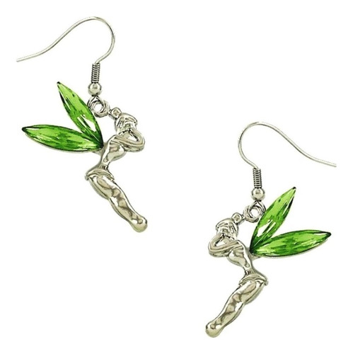 Dianal Boutique Tinkerbell - Aretes De Hadas Con Alas De Cr.