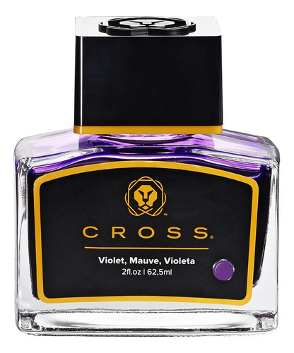 Frasco De Tinta Cross Roxo 62,5ml 8945s-6