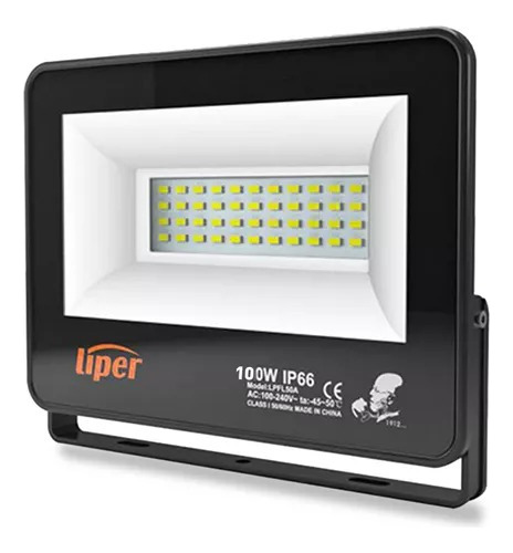 Foco Reflector Led 100w Ip66 Interior Y Exterior Luz Fría 