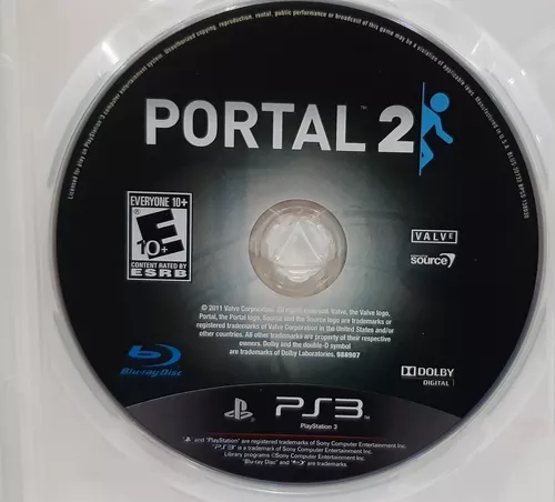 Jogo Ps3 Portal 2 Original Playstation 3 Video Game