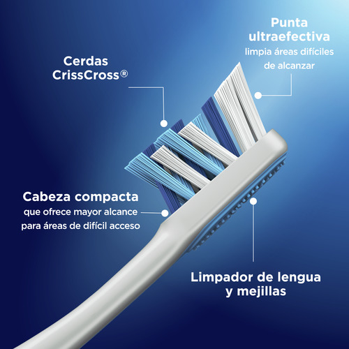 12 Cepillos Oral-b 7 Beneficios Compact 2pack (6pzas Con 2)