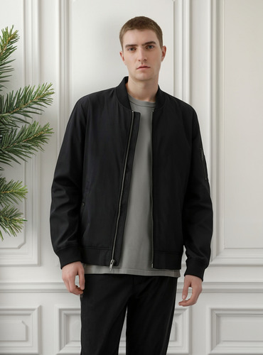 Chamarra Bomber Para Hombre