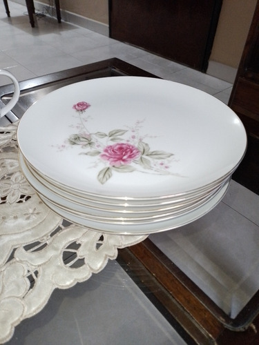 Vajilla Con Sopera, Plato Hondo Y Plato Llano (Usado)