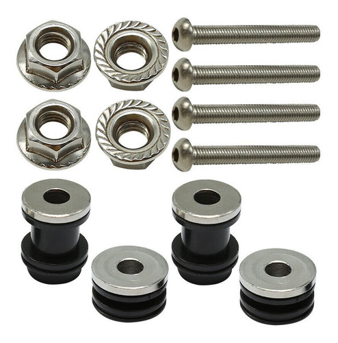 Detachable Sissy Bar Backrest Docking Hardware Kit Fit F Anx