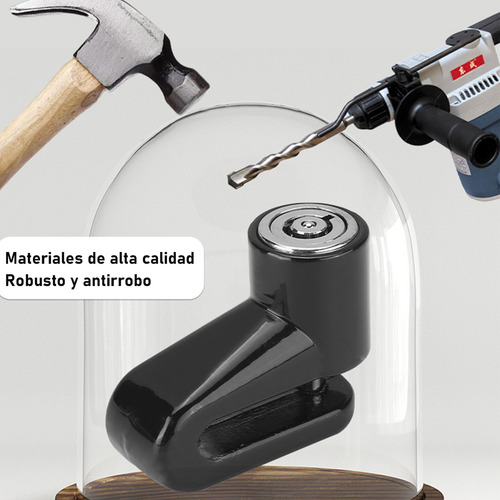 Bloqueo De Freno De Disco De Motocicleta Candado Impermeable