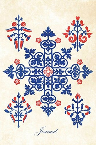Journal Vintage Ornamental Geometric Pattern | 120 Blank Lin