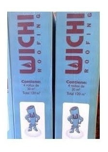 Wichi Roofing Membrana Hidrofuga 1 X 30m Techo / Pared Env.