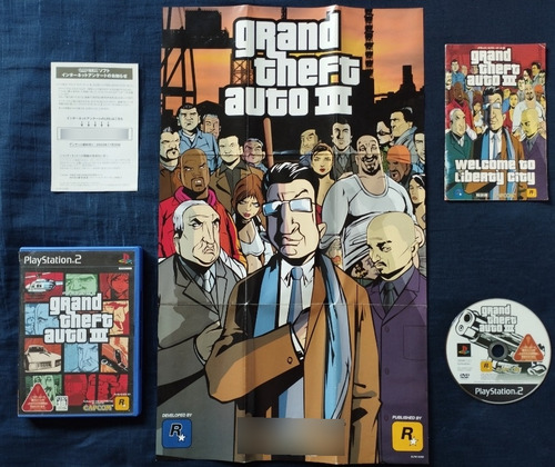 Gta Iii - Grand Theft Auto 3 | Jogo Original Pra Playstation (Usado)