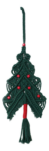 Árbol De Navidad De Macramé Para Colgar En La Pared, Decorac