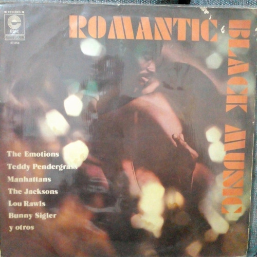 Romantic Black Music Jackson Disco De Vinilo Lp Compilado Ex