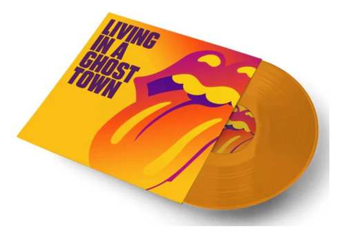 Lp Living In A Ghost Town [orange 10 Single] - The Rolling.