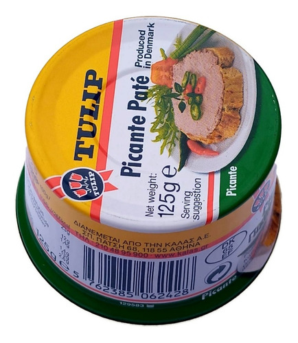 Tulip Pate De Cerdo Picante 125gr
