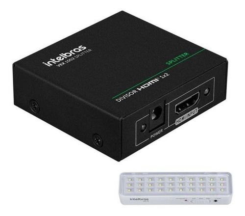 Divisor HDMI Vex 1002, divisor de vídeo y audio Intelbras