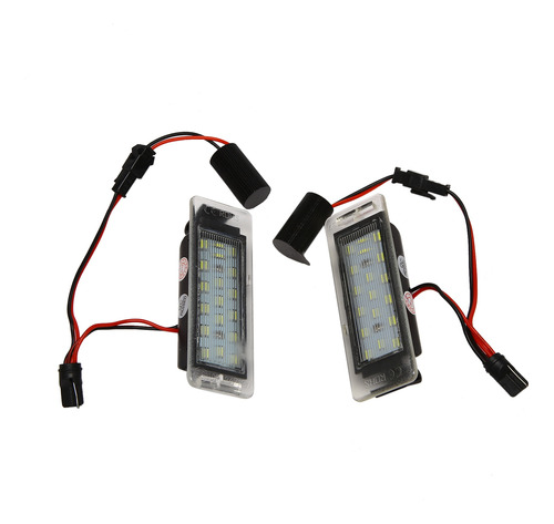 Luz De Matrícula Led Completa De 3 W Alimentada Con Xenón 18