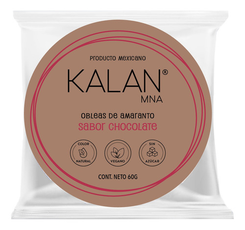 Kalan Oblea Sabor Chocolate