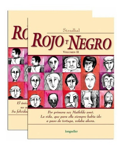 Rojo Y Negro (2 Tomos)*, De Stendhal-errecaborde. Editorial Longseller, Edición 1 En Español