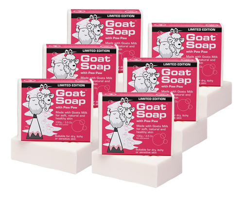 Goat Soap Value Six Packs - Para Una Piel Suave, Natural Y .