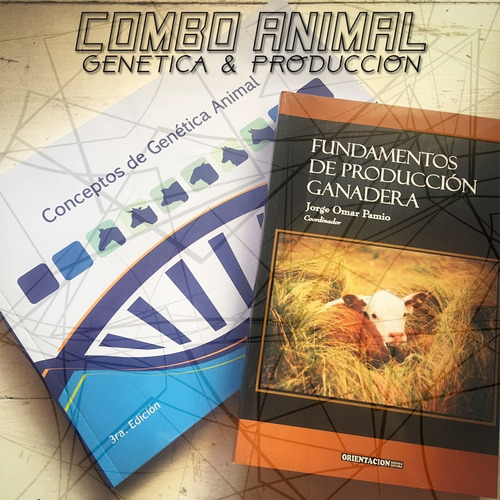 Combo Animal: Genetica Animal + Fundamentos D Prod. Ganadera