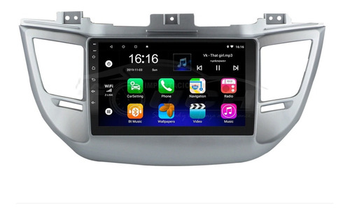 Auto Radio Android Hyundai Tucson 2015-2017 1gb + 16gb