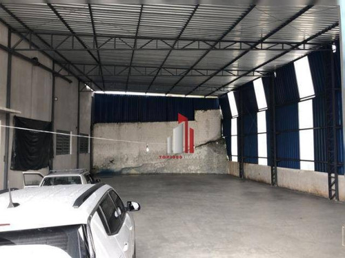 Galpão, 2400 M² - Venda Por R$ 2.300.000,00 Ou Aluguel Por R$ 20.000,00/mês - Jardim Do Castelo - Ferraz De Vasconcelos/sp - Ga0045