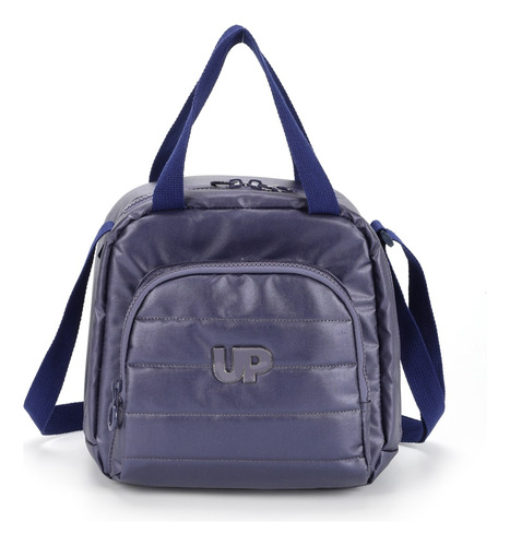 Lancheira Juvenil Up4you Luxcel La47245up Crinkle Metalizado