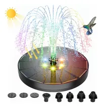 Comprar Fuente Solar 4w Baño De Pájaros Fuentes Bomba Panel D...