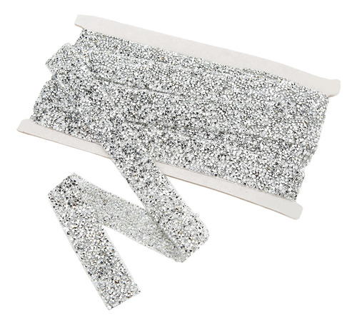 Tiras De Cinta Con Diamantes De Imitación, 2,5 Cm, 5 Yardas,