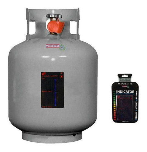 Tanque Para Gas Propano, Mxgsu-001, 9l, 20lbs, Con Nivel, P