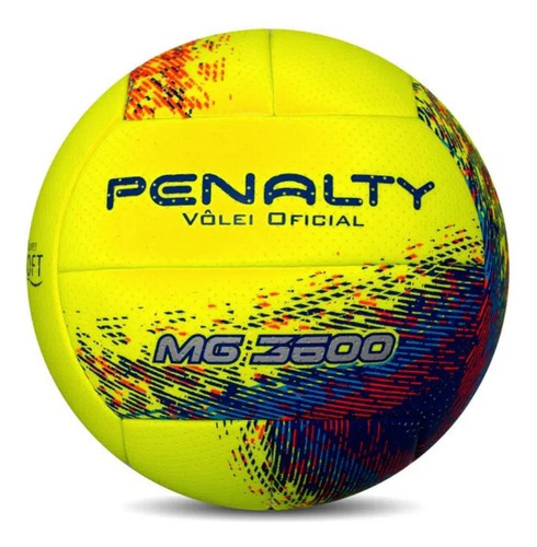 Bola De Vôlei Penalty Mg 3600 - Amarelo