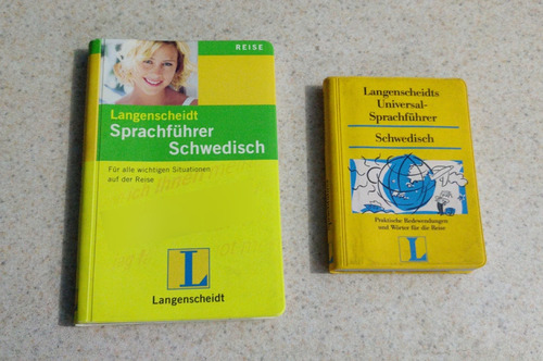 Libros Idiomas Langenscheidt / Alemán - Sueco (Usado)