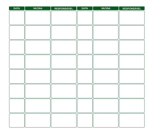 Carteira De Vacinação Pet Colorida Pack Com 100 Unidades
