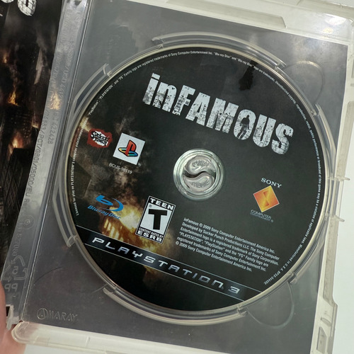 Infamous Ps3 Mídia Física Semi Novo (Recondicionado)