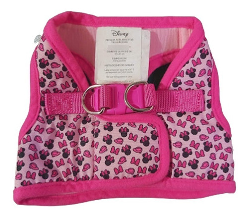Pechera Arnés Mickey Mouse Y Minnie Mimi Para Perro Mascota