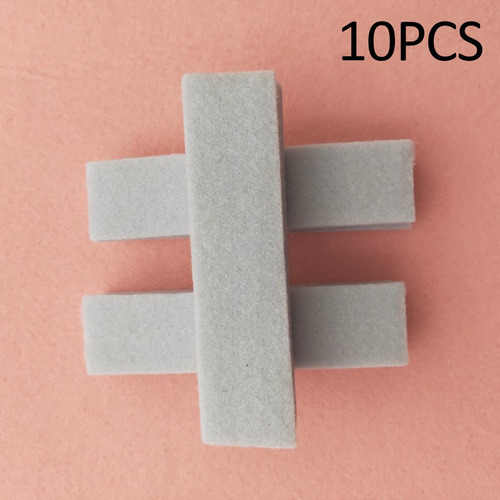 10 Piezas De Pastillas De Freno Para Bicicleta Estática,